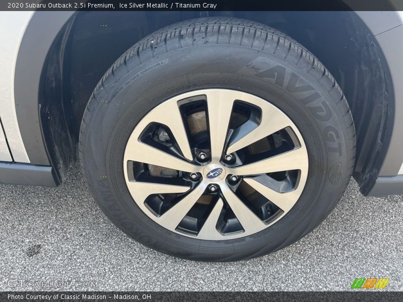 Ice Silver Metallic / Titanium Gray 2020 Subaru Outback 2.5i Premium