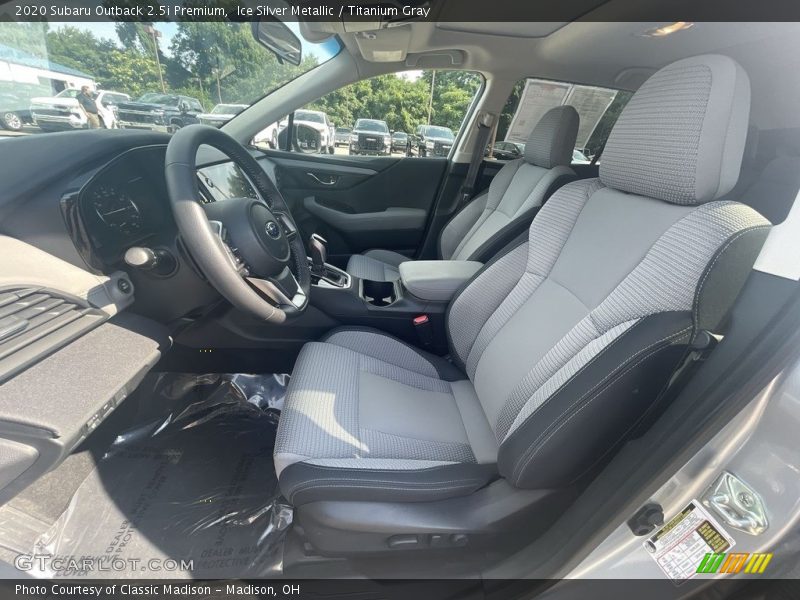 Ice Silver Metallic / Titanium Gray 2020 Subaru Outback 2.5i Premium
