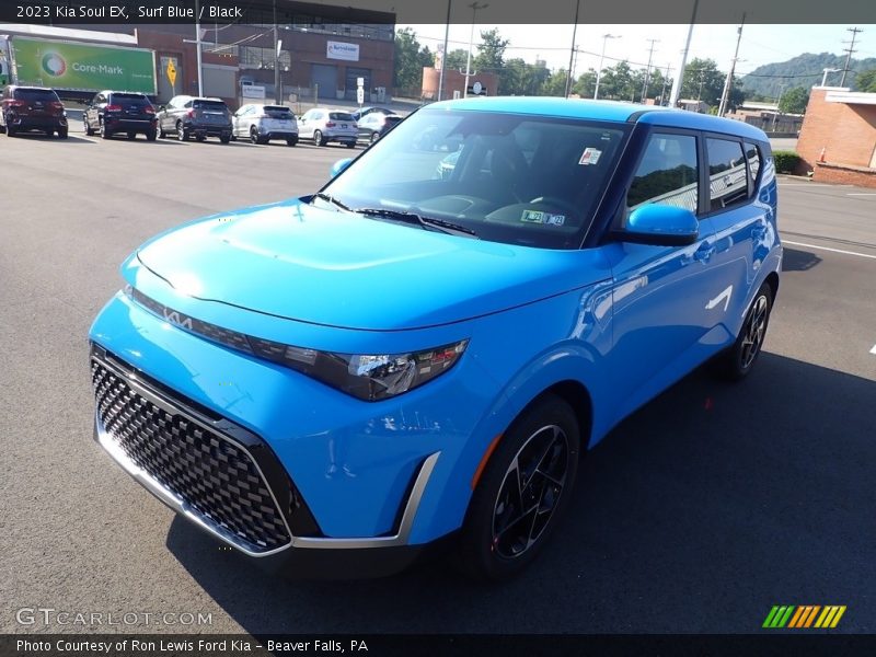 Surf Blue / Black 2023 Kia Soul EX