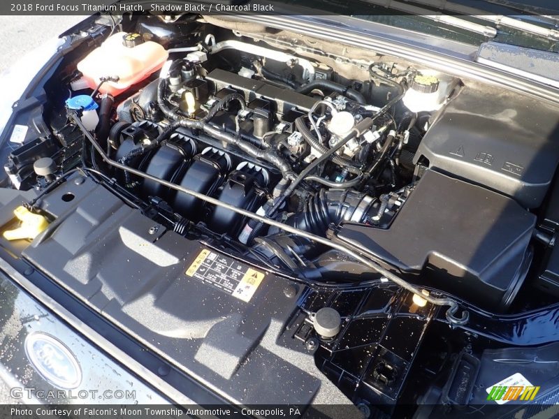 Shadow Black / Charcoal Black 2018 Ford Focus Titanium Hatch
