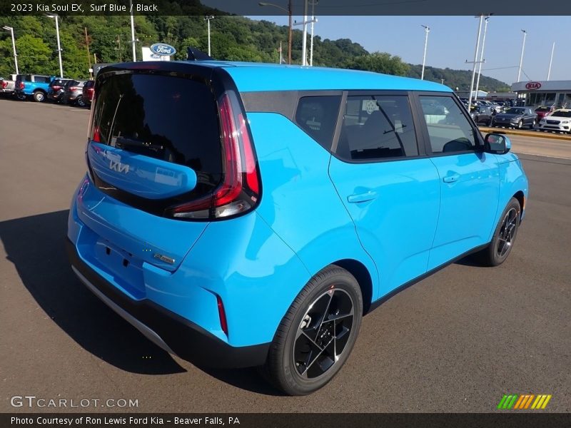 Surf Blue / Black 2023 Kia Soul EX