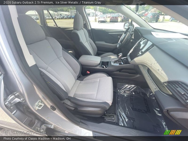 Ice Silver Metallic / Titanium Gray 2020 Subaru Outback 2.5i Premium