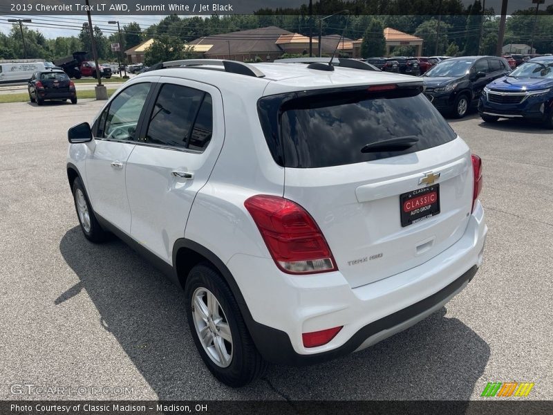 Summit White / Jet Black 2019 Chevrolet Trax LT AWD