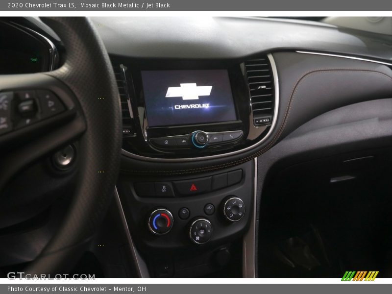 Mosaic Black Metallic / Jet Black 2020 Chevrolet Trax LS