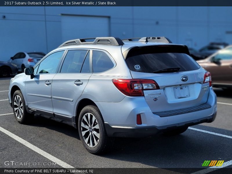 Ice Silver Metallic / Slate Black 2017 Subaru Outback 2.5i Limited