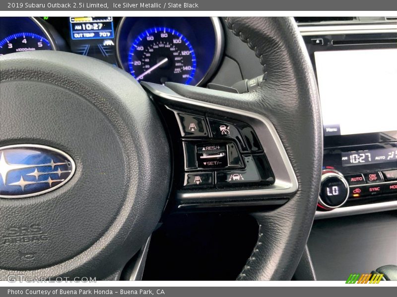 Ice Silver Metallic / Slate Black 2019 Subaru Outback 2.5i Limited