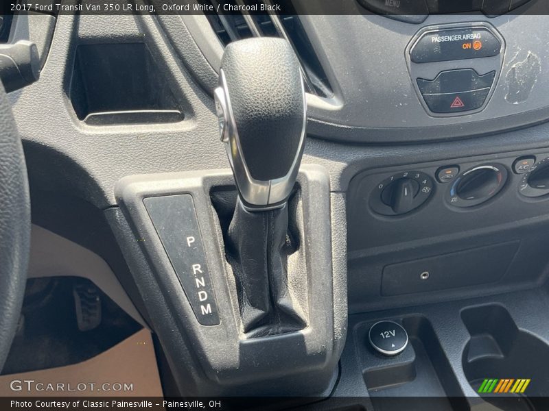 Oxford White / Charcoal Black 2017 Ford Transit Van 350 LR Long