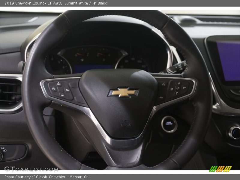 Summit White / Jet Black 2019 Chevrolet Equinox LT AWD