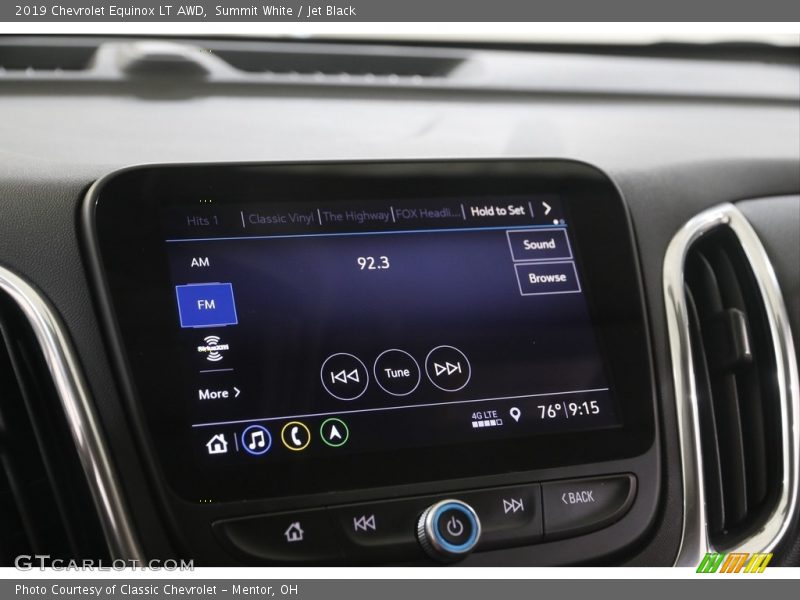 Summit White / Jet Black 2019 Chevrolet Equinox LT AWD
