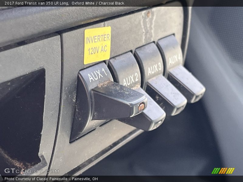 Oxford White / Charcoal Black 2017 Ford Transit Van 350 LR Long