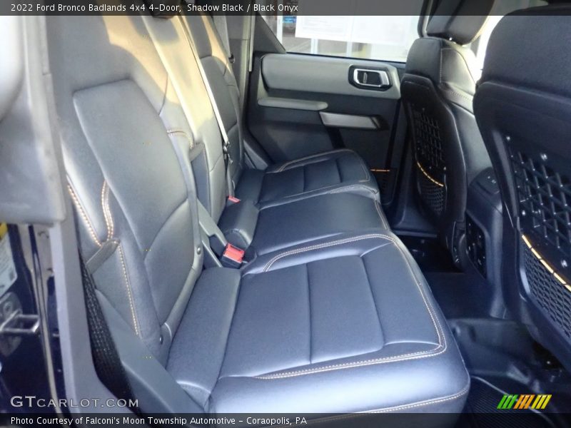 Rear Seat of 2022 Bronco Badlands 4x4 4-Door