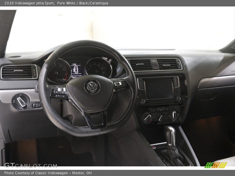 Dashboard of 2016 Jetta Sport