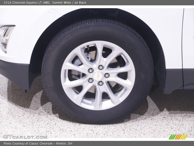Summit White / Jet Black 2019 Chevrolet Equinox LT AWD