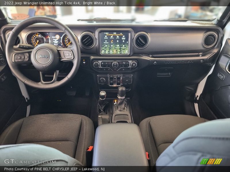  2022 Wrangler Unlimited High Tide 4x4 Black Interior