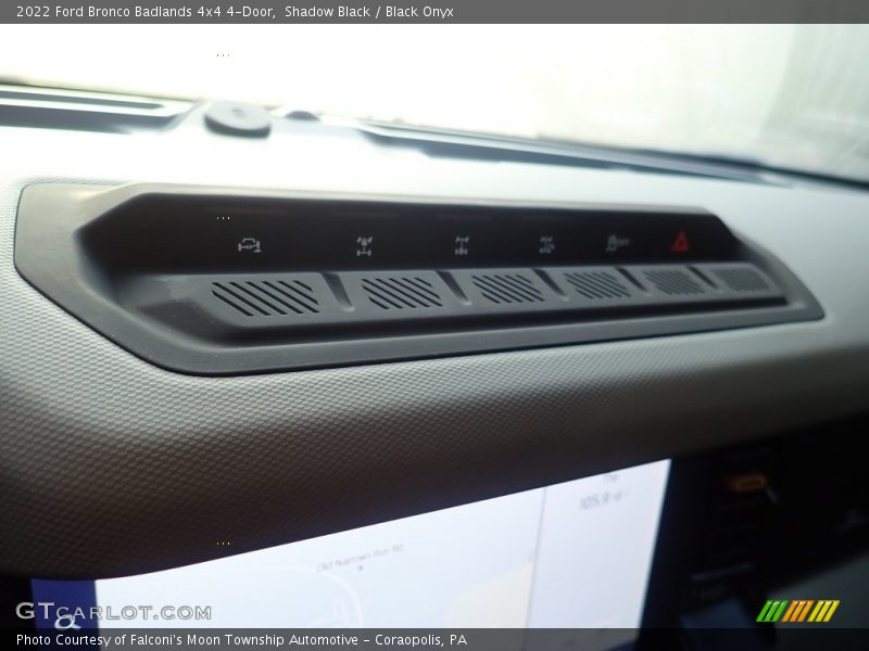 Shadow Black / Black Onyx 2022 Ford Bronco Badlands 4x4 4-Door