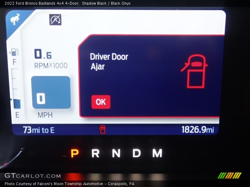 Shadow Black / Black Onyx 2022 Ford Bronco Badlands 4x4 4-Door