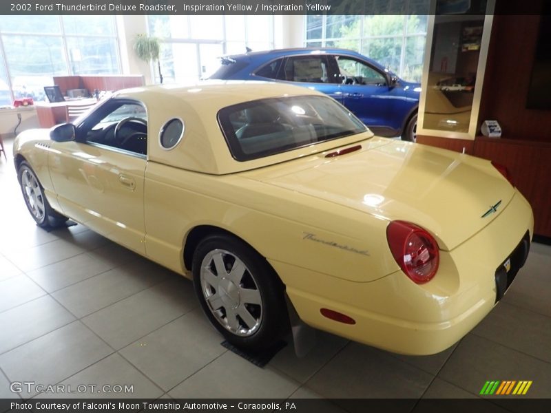 Inspiration Yellow / Inspiration Yellow 2002 Ford Thunderbird Deluxe Roadster