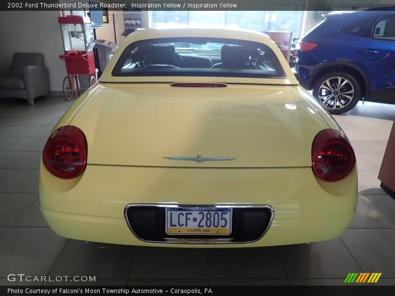 Inspiration Yellow / Inspiration Yellow 2002 Ford Thunderbird Deluxe Roadster