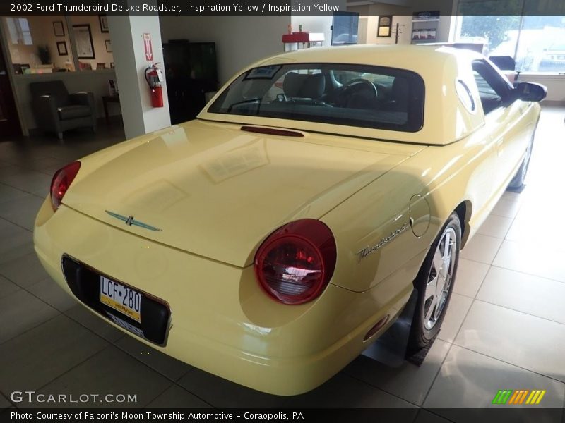 Inspiration Yellow / Inspiration Yellow 2002 Ford Thunderbird Deluxe Roadster