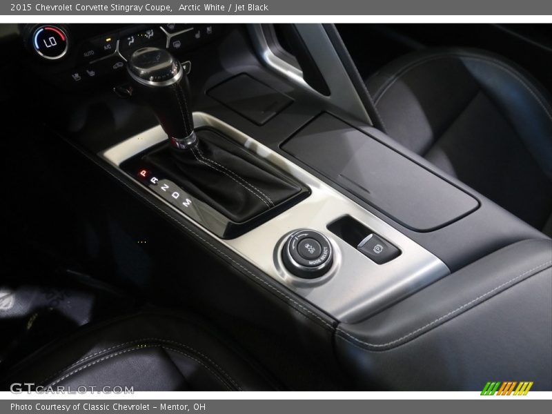 Arctic White / Jet Black 2015 Chevrolet Corvette Stingray Coupe