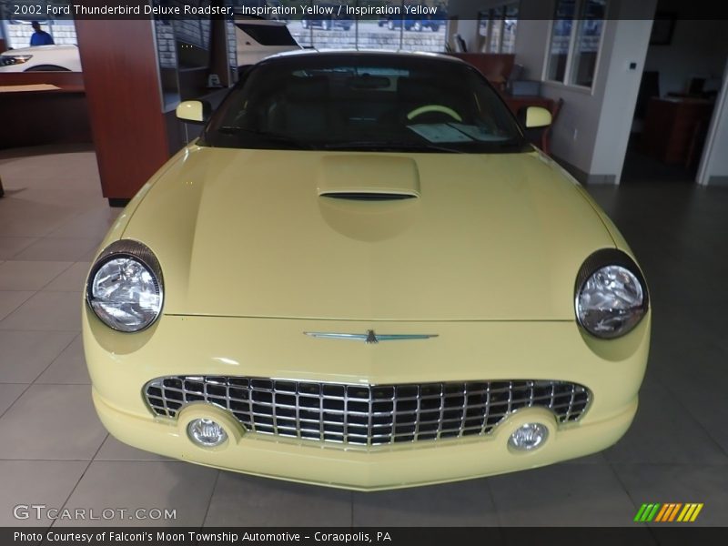Inspiration Yellow / Inspiration Yellow 2002 Ford Thunderbird Deluxe Roadster