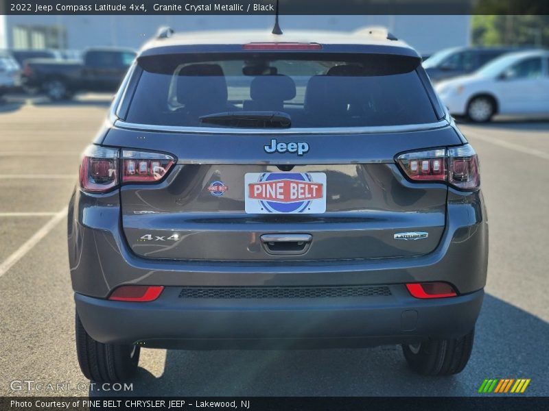 Granite Crystal Metallic / Black 2022 Jeep Compass Latitude 4x4