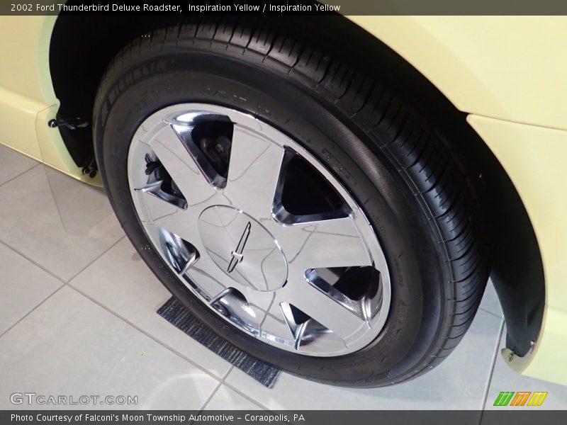 Inspiration Yellow / Inspiration Yellow 2002 Ford Thunderbird Deluxe Roadster