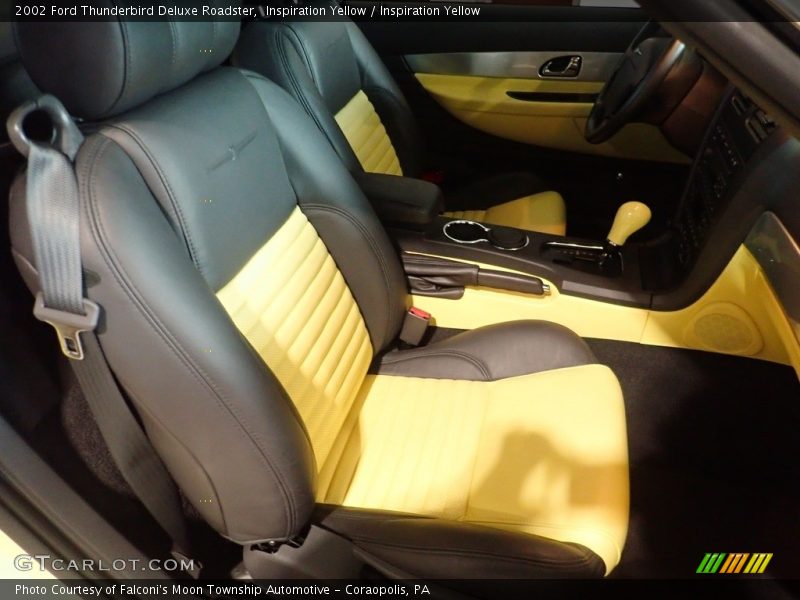 Inspiration Yellow / Inspiration Yellow 2002 Ford Thunderbird Deluxe Roadster