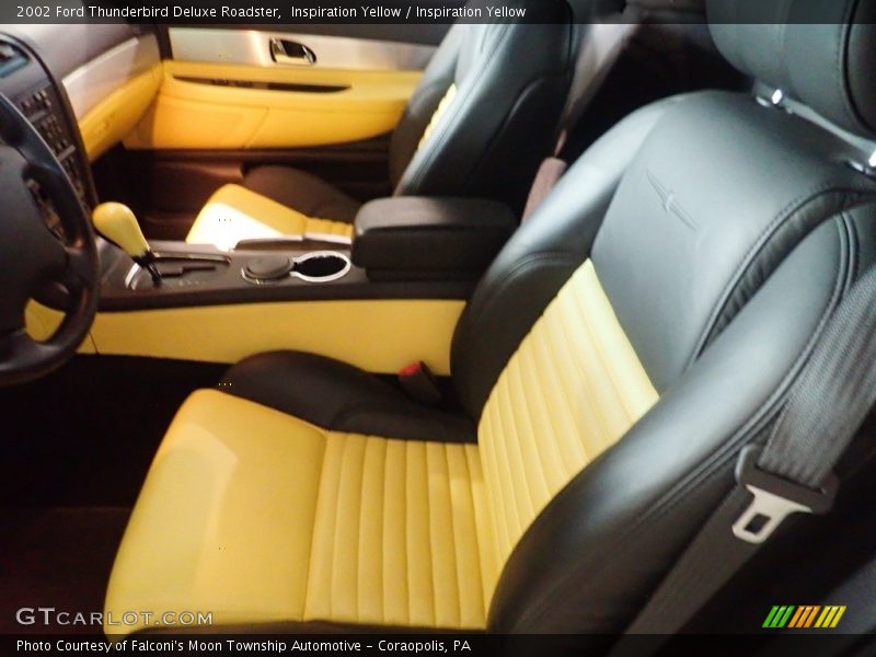 Inspiration Yellow / Inspiration Yellow 2002 Ford Thunderbird Deluxe Roadster