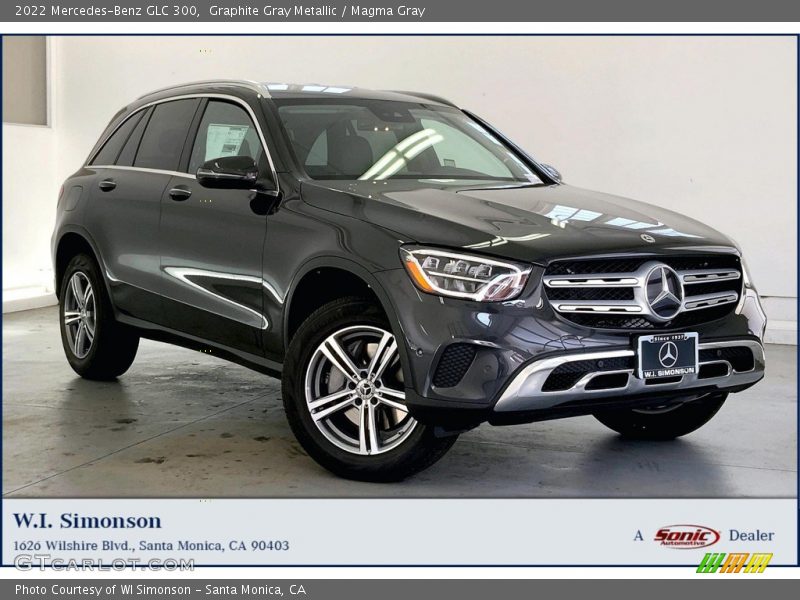 Graphite Gray Metallic / Magma Gray 2022 Mercedes-Benz GLC 300