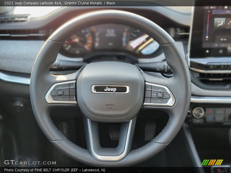 Granite Crystal Metallic / Black 2022 Jeep Compass Latitude 4x4