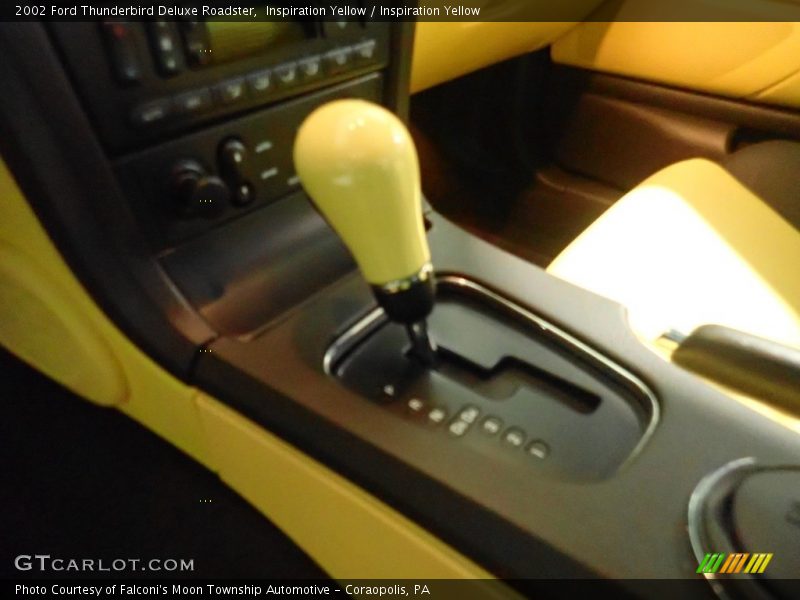 Inspiration Yellow / Inspiration Yellow 2002 Ford Thunderbird Deluxe Roadster
