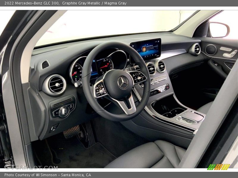 Graphite Gray Metallic / Magma Gray 2022 Mercedes-Benz GLC 300