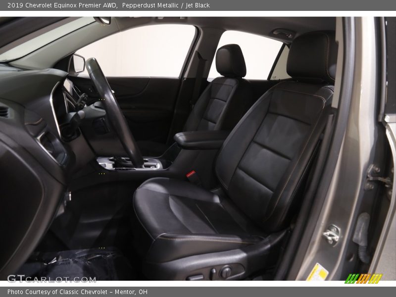 Pepperdust Metallic / Jet Black 2019 Chevrolet Equinox Premier AWD