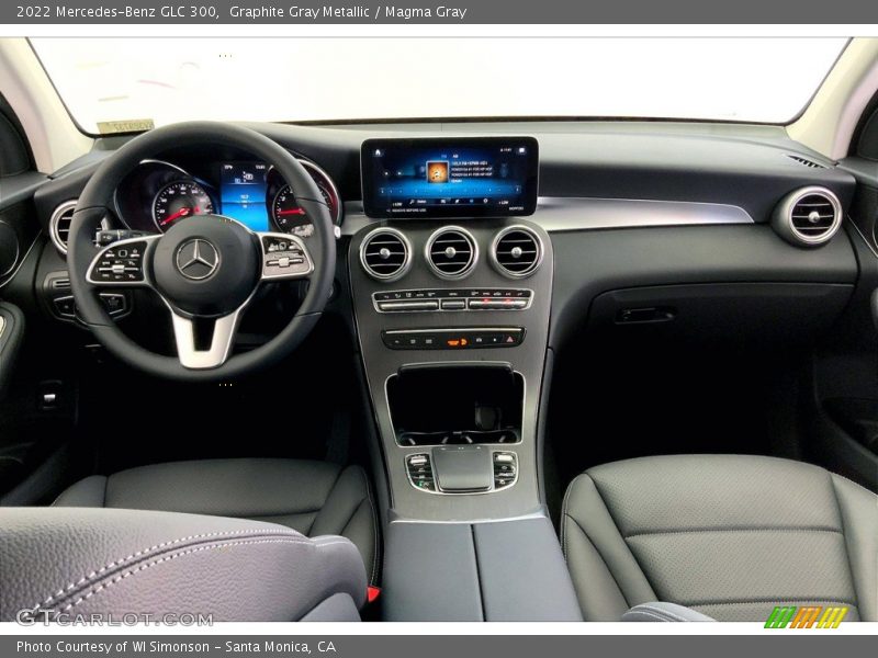Graphite Gray Metallic / Magma Gray 2022 Mercedes-Benz GLC 300