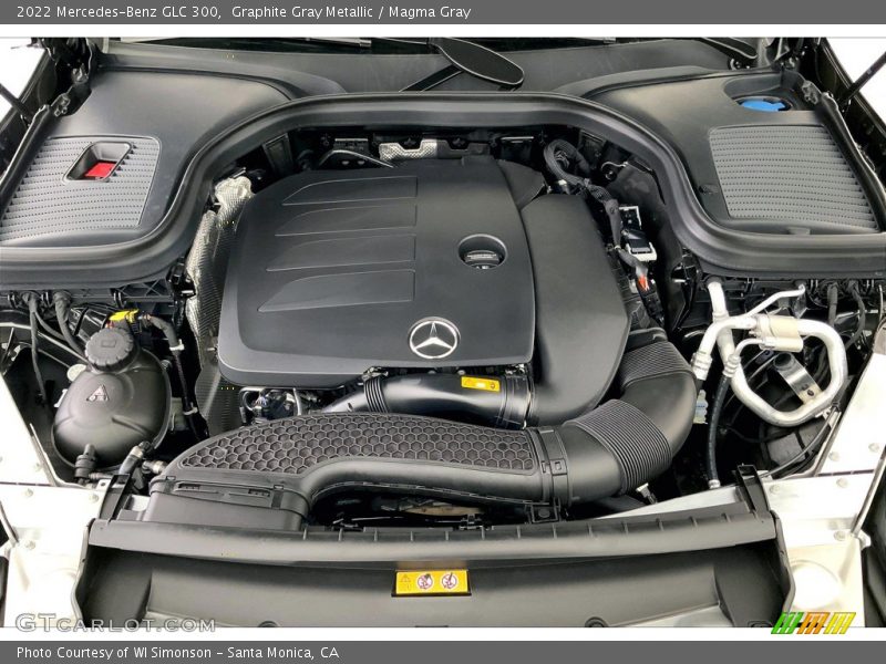 Graphite Gray Metallic / Magma Gray 2022 Mercedes-Benz GLC 300