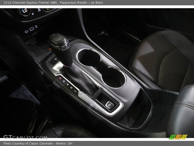 Pepperdust Metallic / Jet Black 2019 Chevrolet Equinox Premier AWD