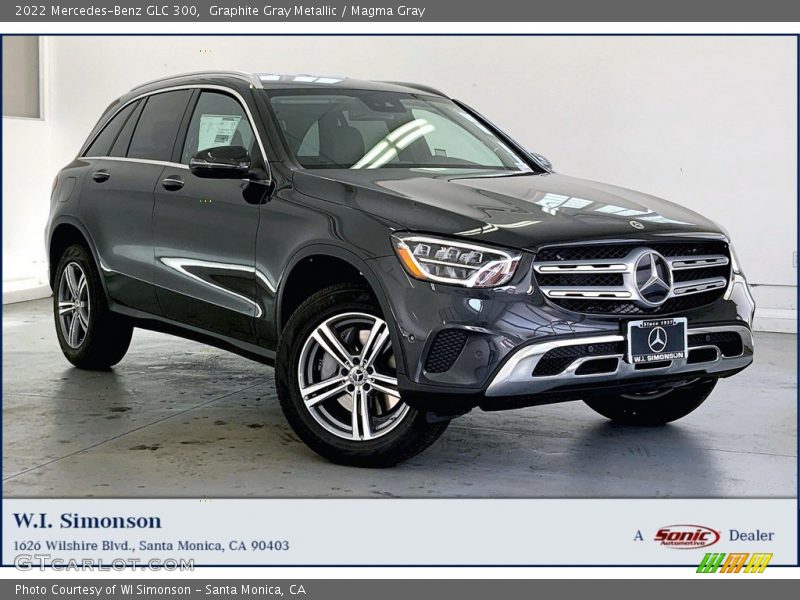 Graphite Gray Metallic / Magma Gray 2022 Mercedes-Benz GLC 300