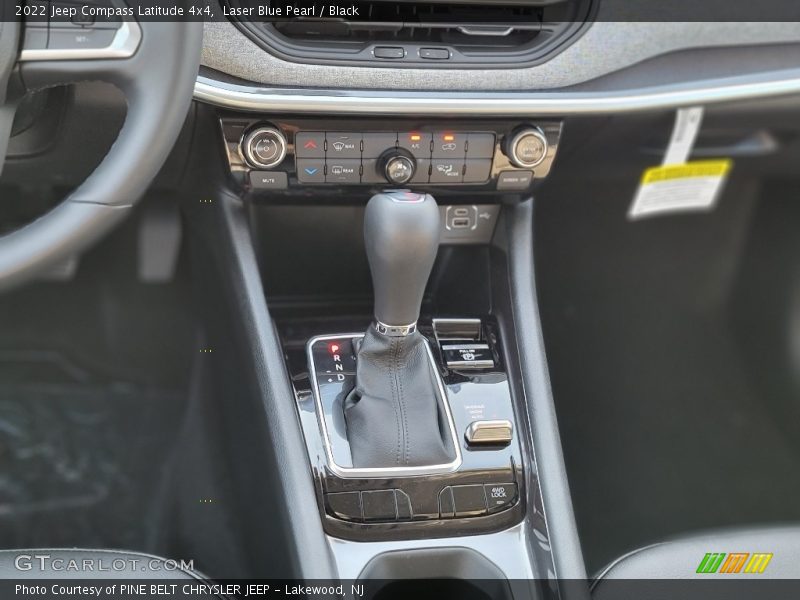 Laser Blue Pearl / Black 2022 Jeep Compass Latitude 4x4