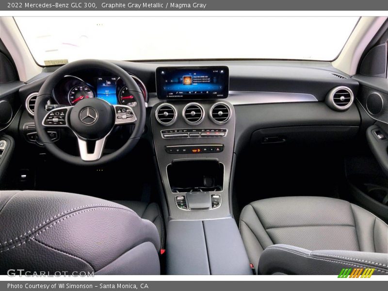 Graphite Gray Metallic / Magma Gray 2022 Mercedes-Benz GLC 300