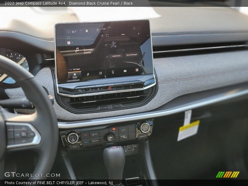 Diamond Black Crystal Pearl / Black 2022 Jeep Compass Latitude 4x4