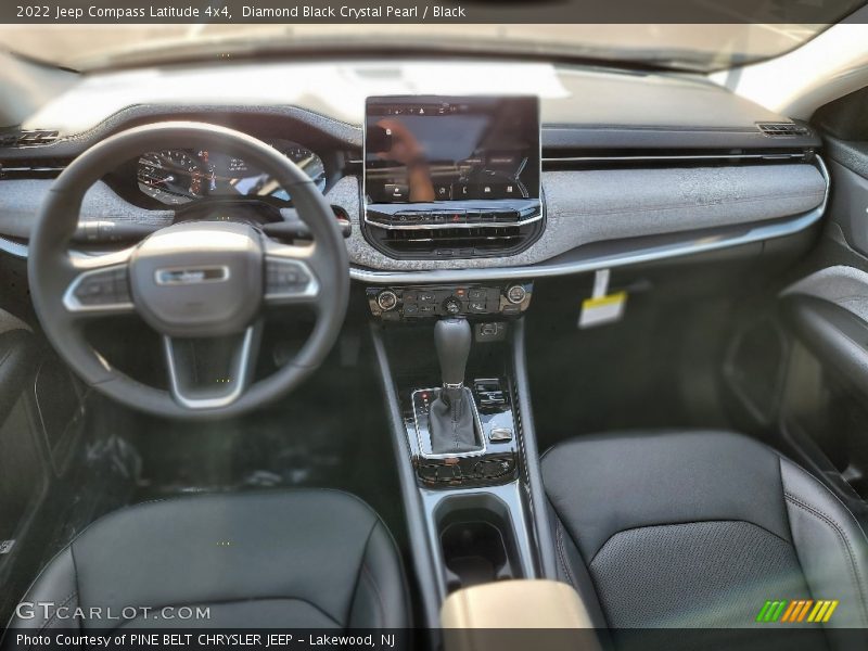 Diamond Black Crystal Pearl / Black 2022 Jeep Compass Latitude 4x4