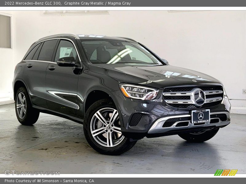 Graphite Gray Metallic / Magma Gray 2022 Mercedes-Benz GLC 300
