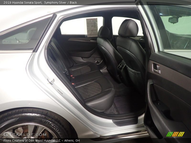 Symphony Silver / Black 2019 Hyundai Sonata Sport