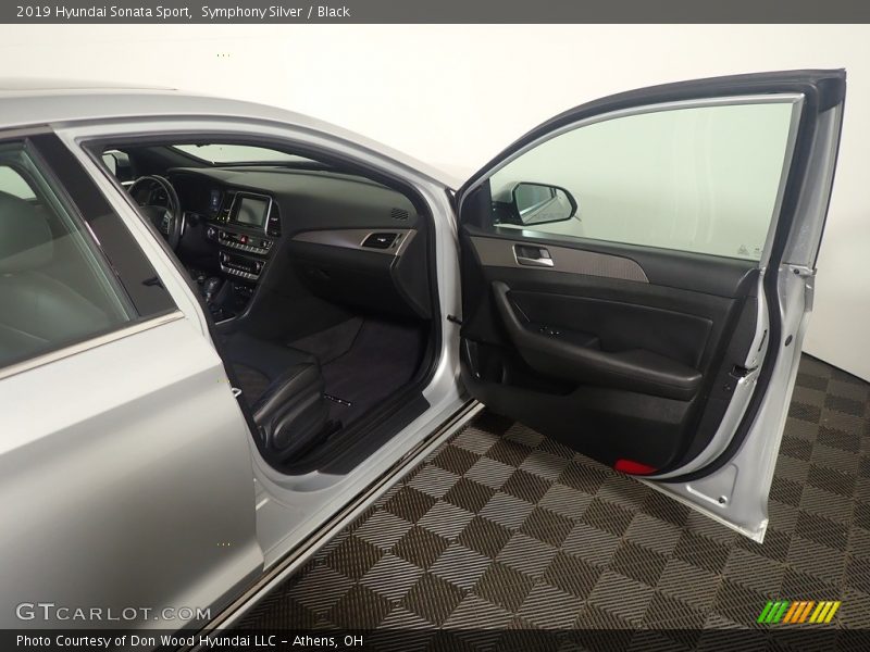 Symphony Silver / Black 2019 Hyundai Sonata Sport
