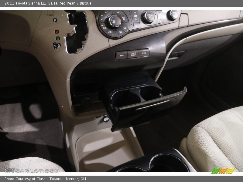 Salsa Red Pearl / Bisque 2011 Toyota Sienna LE