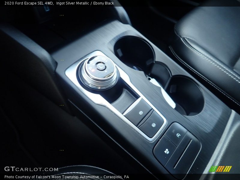 Ingot Silver Metallic / Ebony Black 2020 Ford Escape SEL 4WD