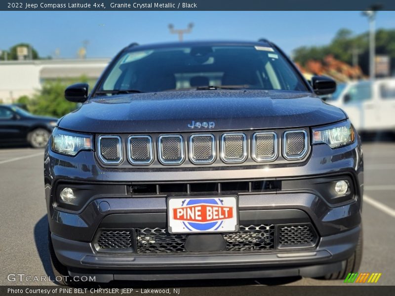 Granite Crystal Metallic / Black 2022 Jeep Compass Latitude 4x4