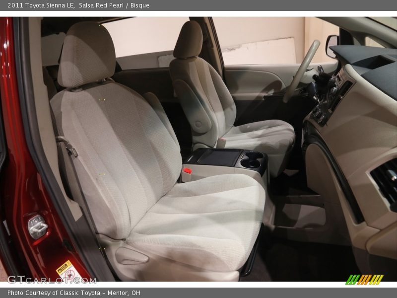 Salsa Red Pearl / Bisque 2011 Toyota Sienna LE