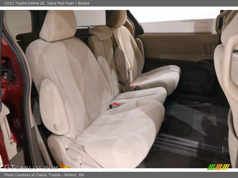 Salsa Red Pearl / Bisque 2011 Toyota Sienna LE